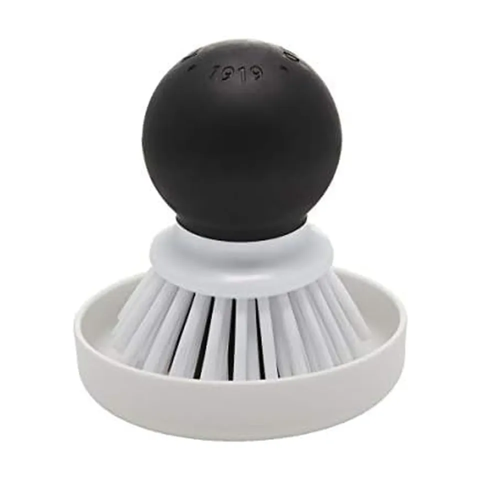kitchenaid-palm-brush-with-dish-tray-2-piece-set-black-durable-nylon-bristles image 1