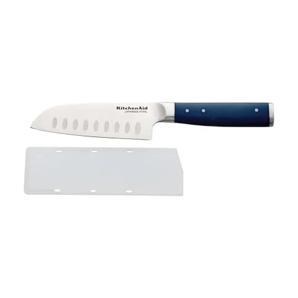 kitchenaid-gourmet-forged-santoku-knife-5-with-custom-fit-cover-high-carbon-japa image 1
