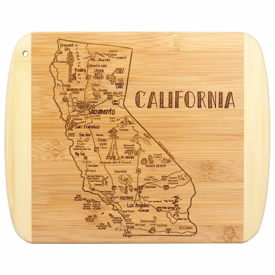 totally-bamboo-a-slice-of-life-california-cutting-board-11-x-8-3-4-laser-engrave image 1