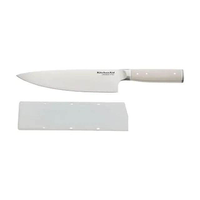 kitchenaid-gourmet-forged-chef-knife-with-custom-fit-blade-cover-8-inch-japanese-2 image 1