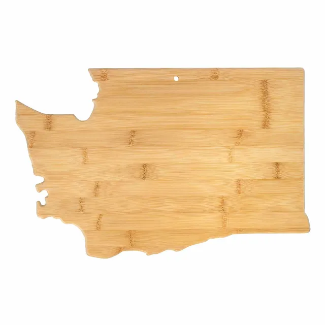 totally-bamboo-washington-state-shaped-bamboo-cutting-board-15-5-x-10-with-hang- image 1