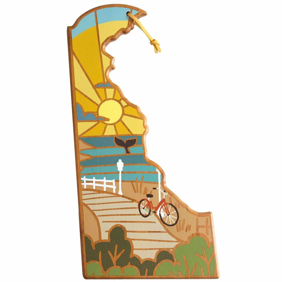 totally-bamboo-delaware-cutting-board-with-artwork-by-summer-stokes image 1