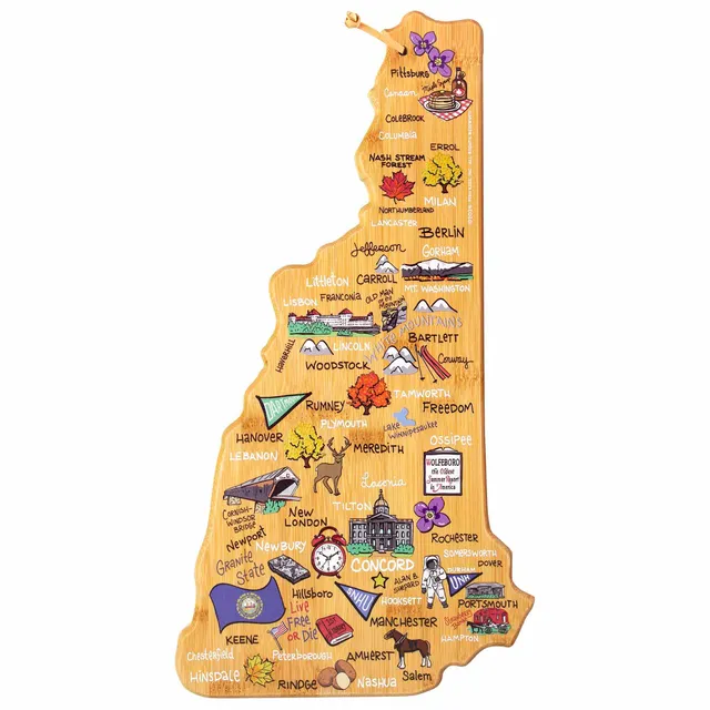 totally-bamboo-new-hampshire-cutting-board-with-artwork-by-fish-kiss image 1