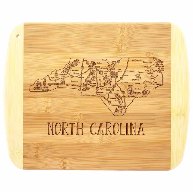 totally-bamboo-a-slice-of-life-north-carolina-cutting-board-11-x-8-3-4 image 1