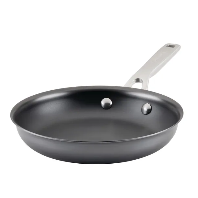 kitchenaid-nitro-carbon-steel-frying-pan-skillet-stainless-handle-8-5-inch-black image 1