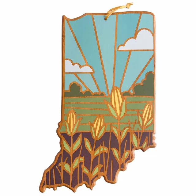 totally-bamboo-indiana-cutting-board-with-artwork-by-summer-stokes image 1
