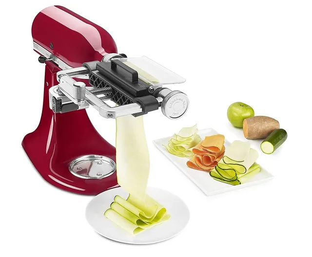 kitchenaid-vegetable-sheet-cutter-attachment-with-noodle-blade-ksm2sca-for-stand image 1