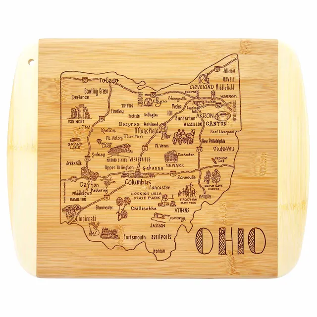 totally-bamboo-a-slice-of-life-ohio-cutting-board-11-x-8-3-4 image 1
