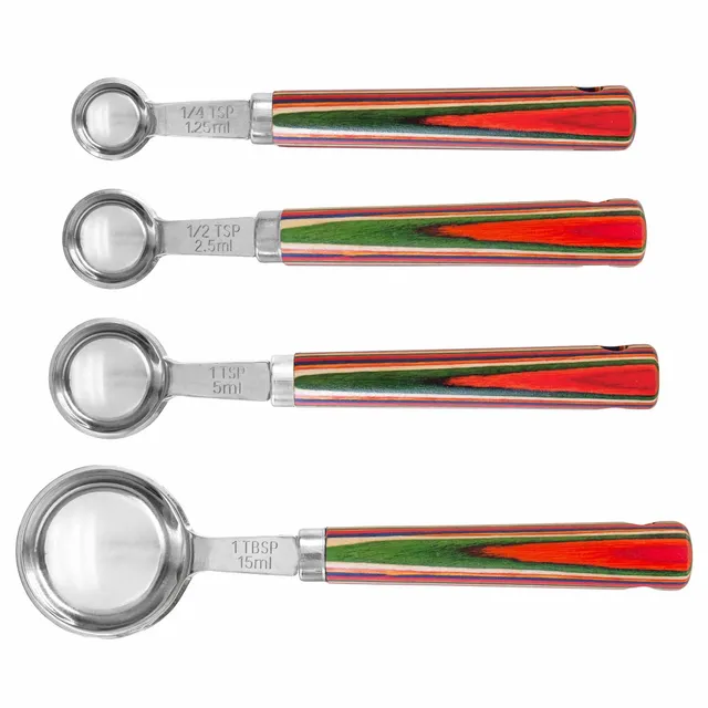 totally-bamboo-baltique-marrakesh-4-piece-measuring-spoon-set-rainbow-birch-wood image 1