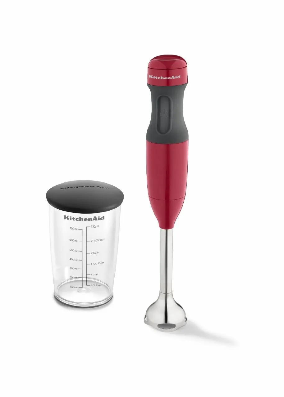 kitchenaid-khb1231-2-speed-hand-blender-empire-red-renewed image 1