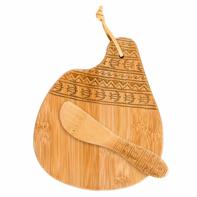 totally-bamboo-tonga-serving-board-with-spreader-knife-7-125-x-8-5 image 1