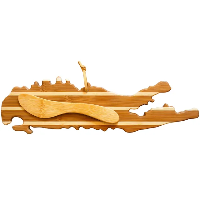 totally-bamboo-long-island-serving-board-with-spreader-knife-gift-set image 1