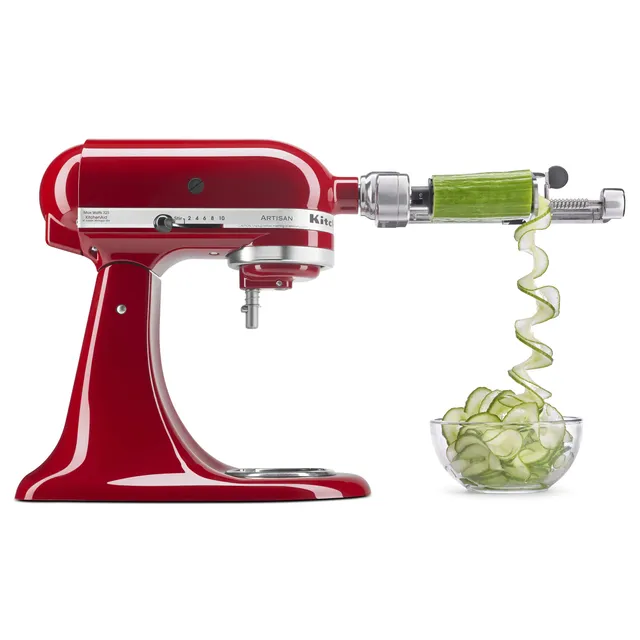 kitchenaid-ksm2apcq-spiralizer-plus-with-peel-core-and-slice-7-blades-fits-all-s image 1