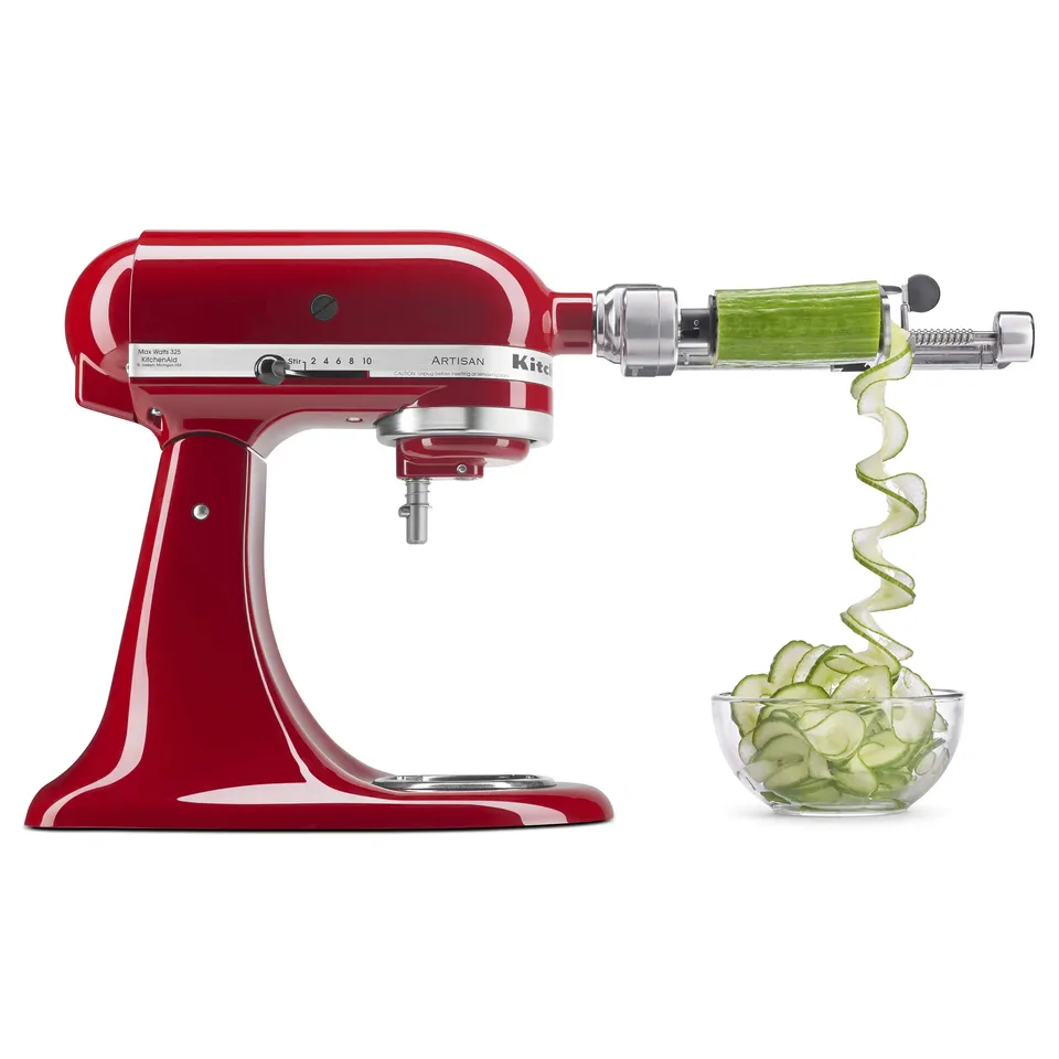 kitchenaid-ksm2apcq-spiralizer-plus-with-peel-core-and-slice-7-blades-fits-all-s image 1