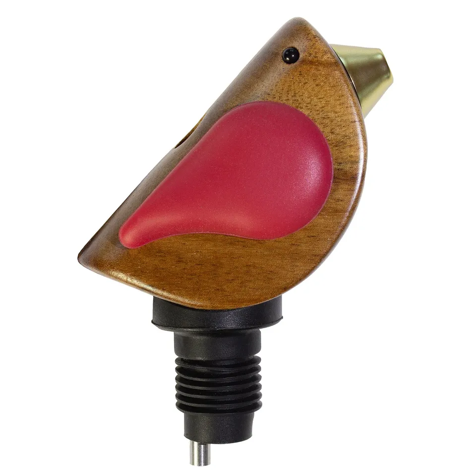 totally-bamboo-songbird-specialties-bottle-pourer-red image 1