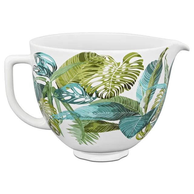 kitchenaid-5-quart-tropical-floral-patterned-ceramic-bowl-for-tilt-head-stand-mi image 1