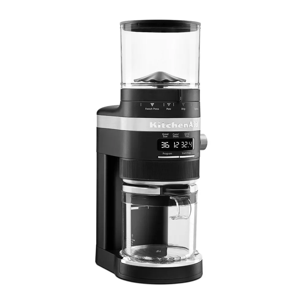kitchenaid-kcg8433-burr-coffee-grinder-black-matte image 1