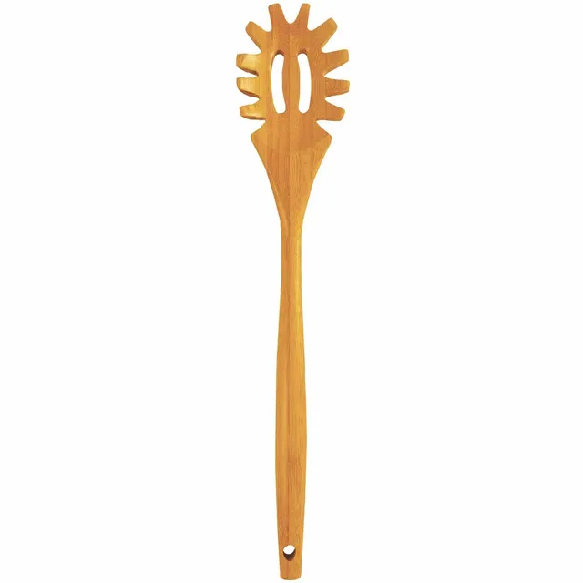 totally-bamboo-lambootensil-spaghetti-spoon-14 image 1