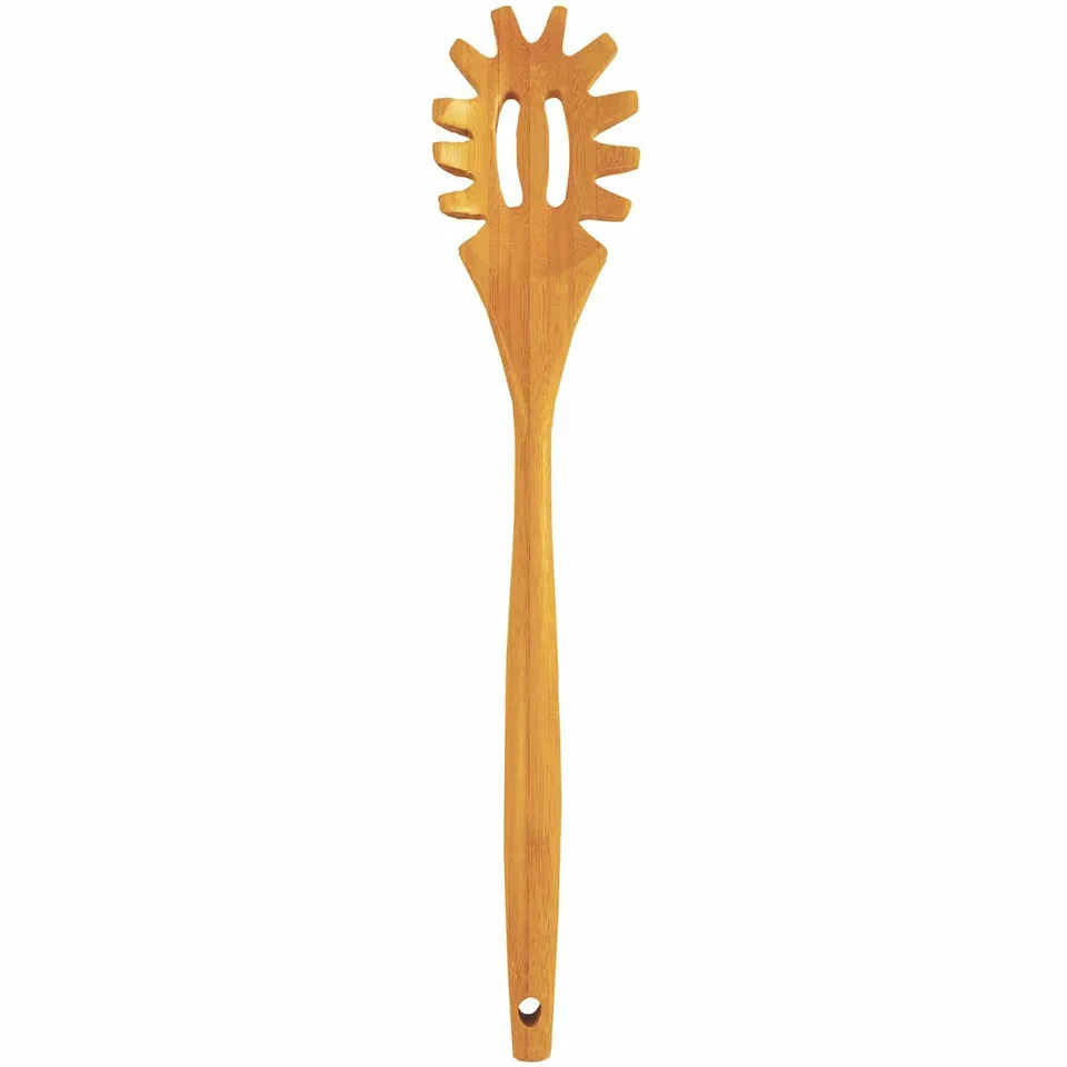 totally-bamboo-lambootensil-spaghetti-spoon-14 image 1
