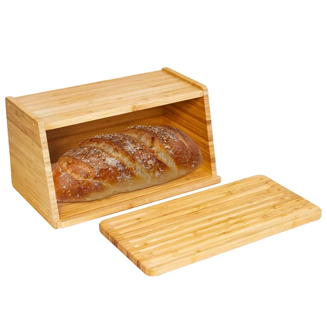 totally-bamboo-crumb-catcher-bread-box image 1