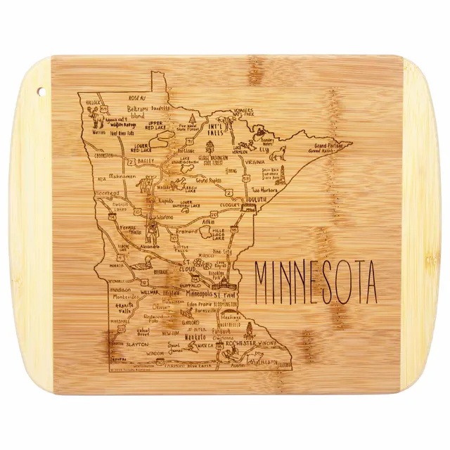 totally-bamboo-a-slice-of-life-minnesota-cutting-board-11-x-8-3-4 image 1