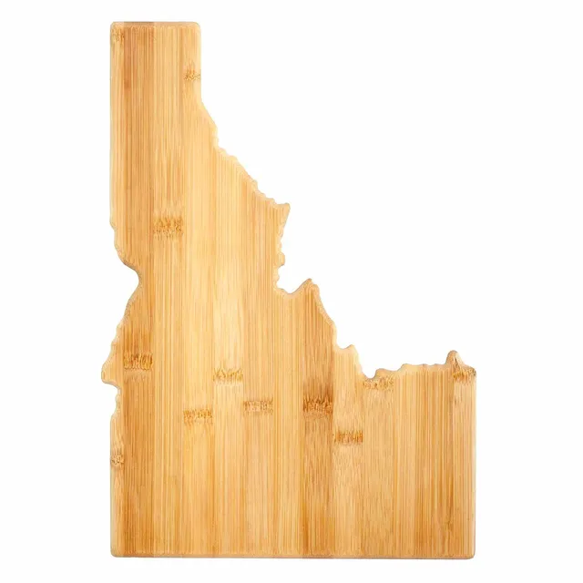 totally-bamboo-idaho-state-shaped-cutting-and-serving-board-15-x-10-5 image 1
