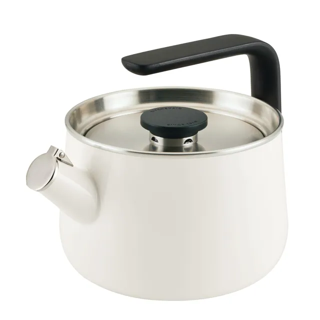 kitchenaid-enamel-on-steel-whistling-teakettle-2-quart-white image 1