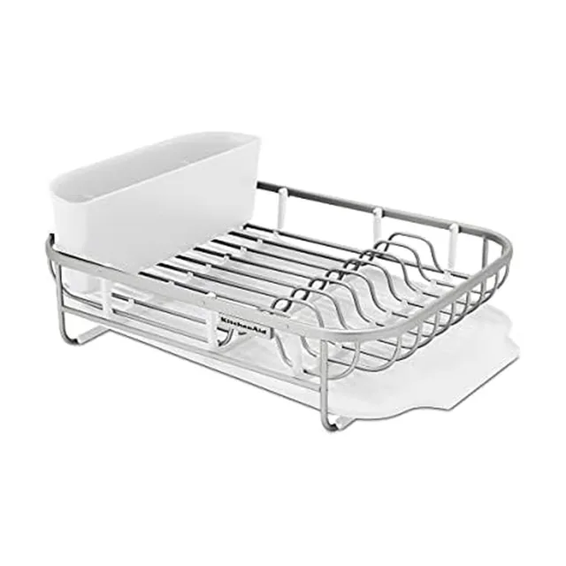 kitchenaid-aluminum-dish-rack-16-06-inch-white image 1