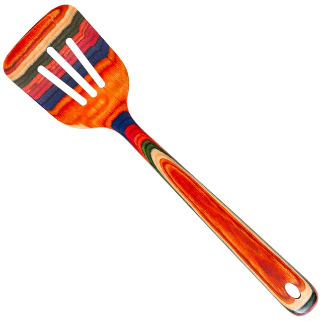 totally-bamboo-baltique-marrakesh-collection-slotted-spatula-12-1-2-rainbow-birc image 1