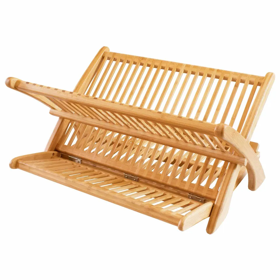 totally-bamboo-eco-collapsible-dish-drying-rack-19-3-4-x-17 image 1