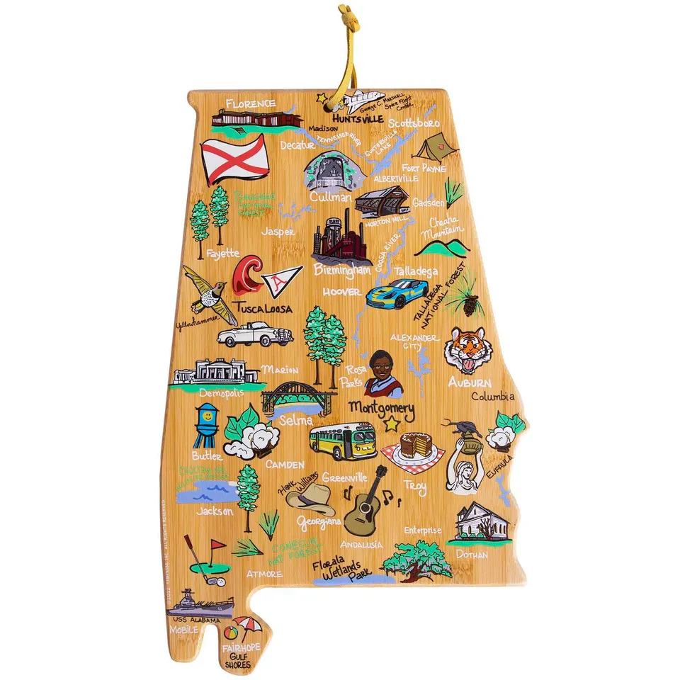 totally-bamboo-alabama-cutting-board-with-artwork-by-fish-kiss image 1