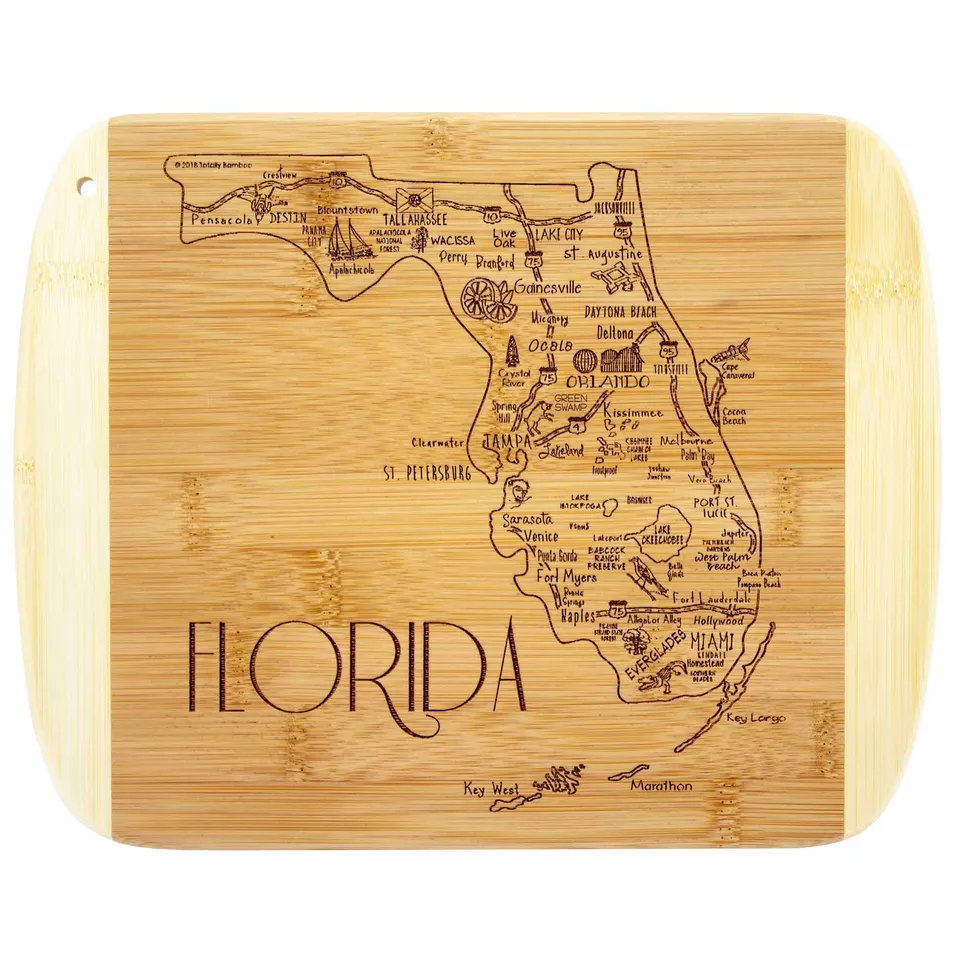 totally-bamboo-a-slice-of-life-florida-cutting-board-11-x-8-3-4 image 1