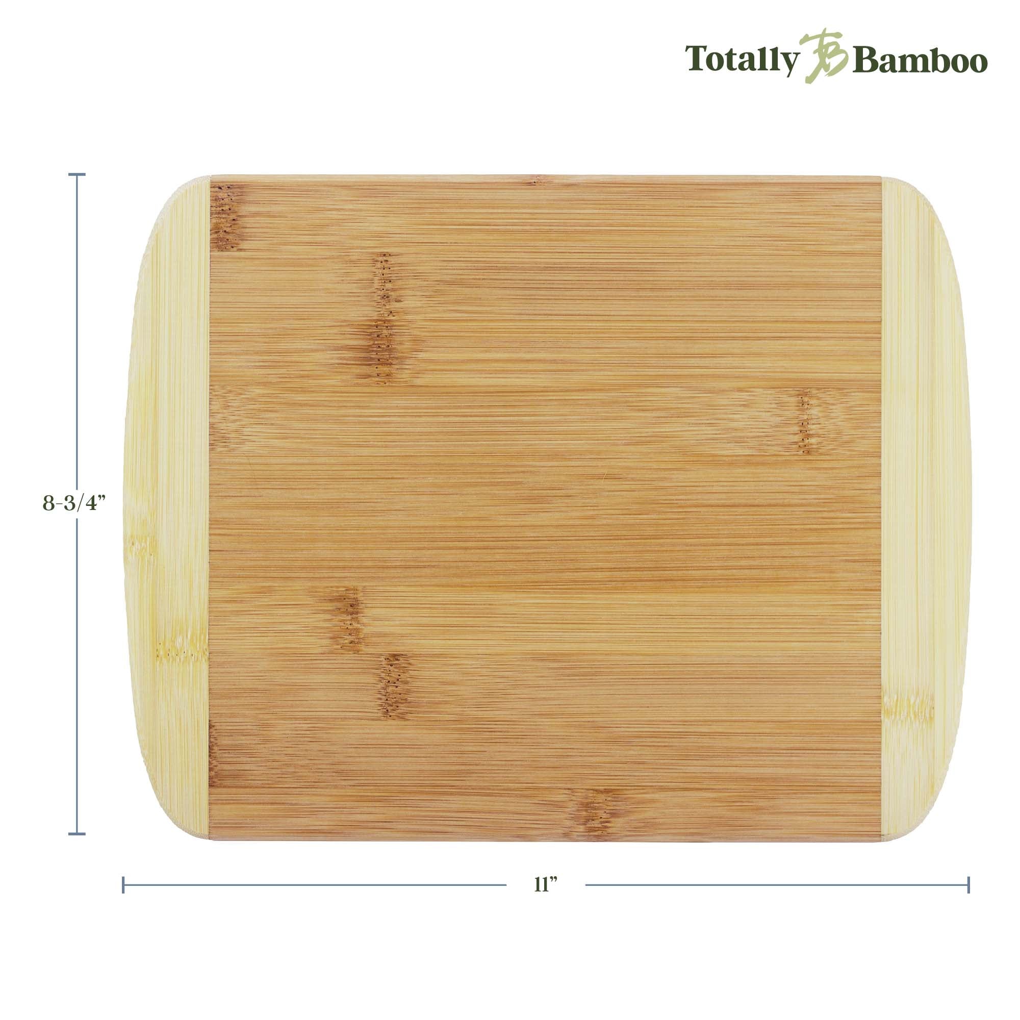 totally-bamboo-2-tone-cutting-board-11-x-8-3-4-everyday-bamboo-board image 3