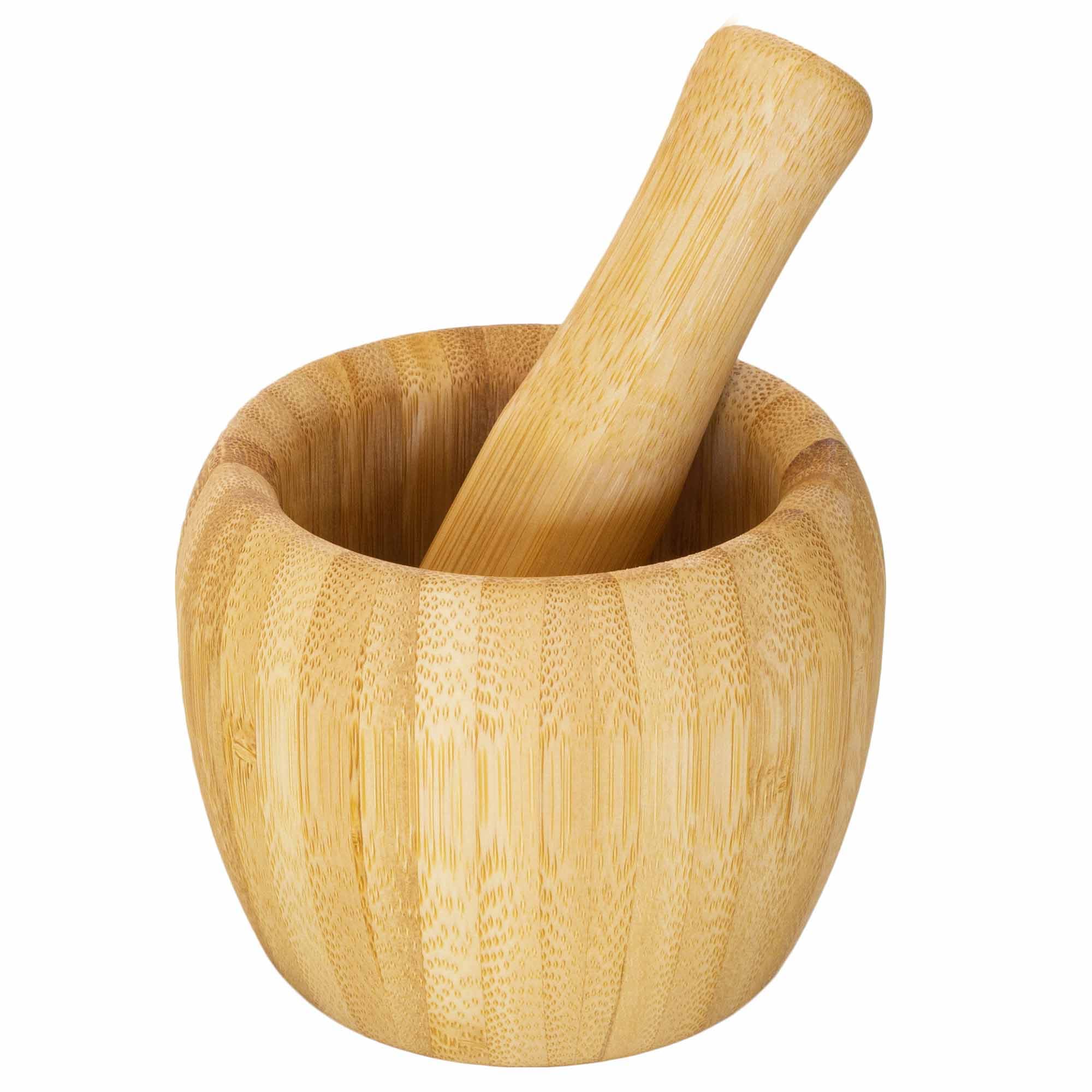 totally-bamboo-tb-essentials-bamboo-mortar-pestle-set image 1