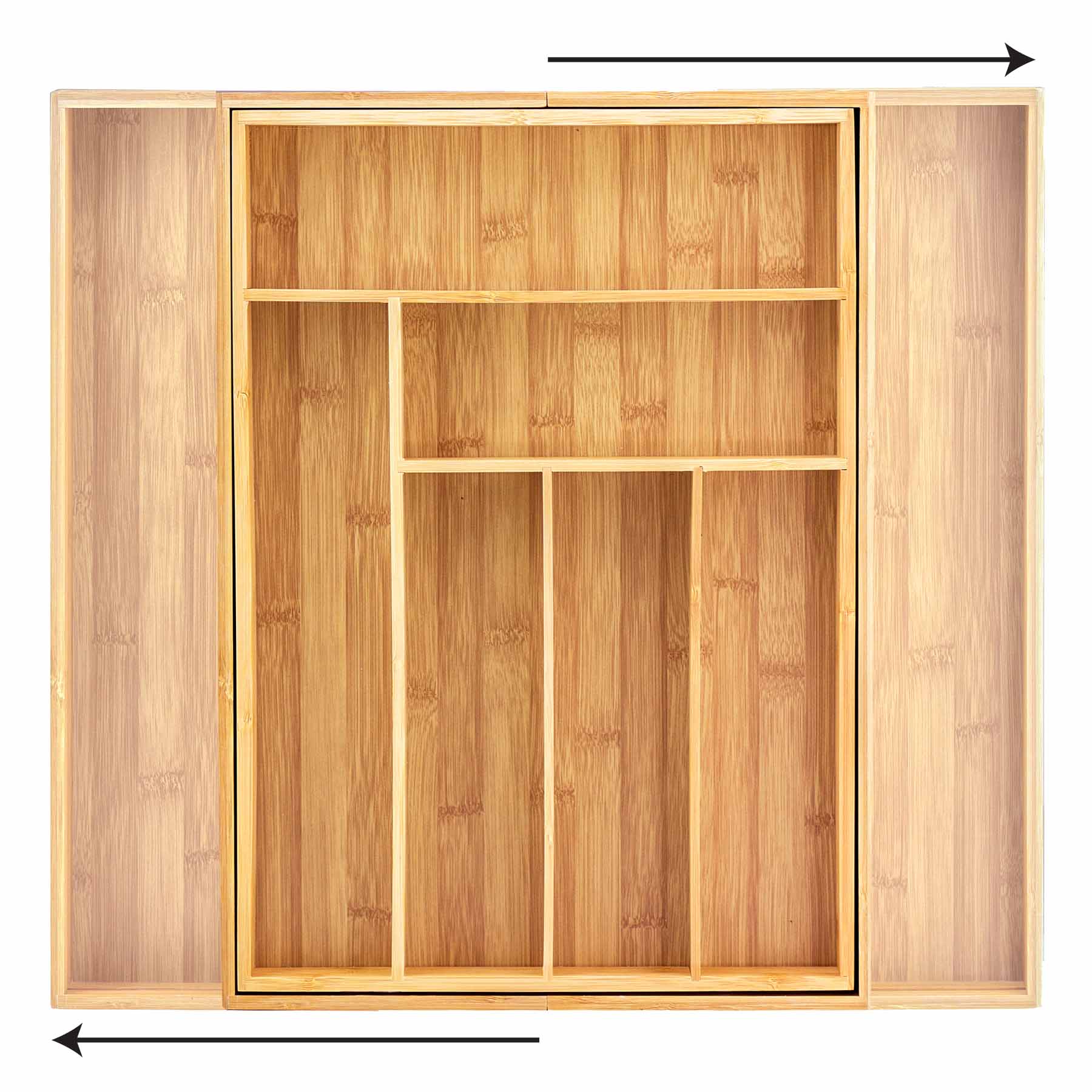 totally-bamboo-expandable-flatware-drawer-organizer image 6
