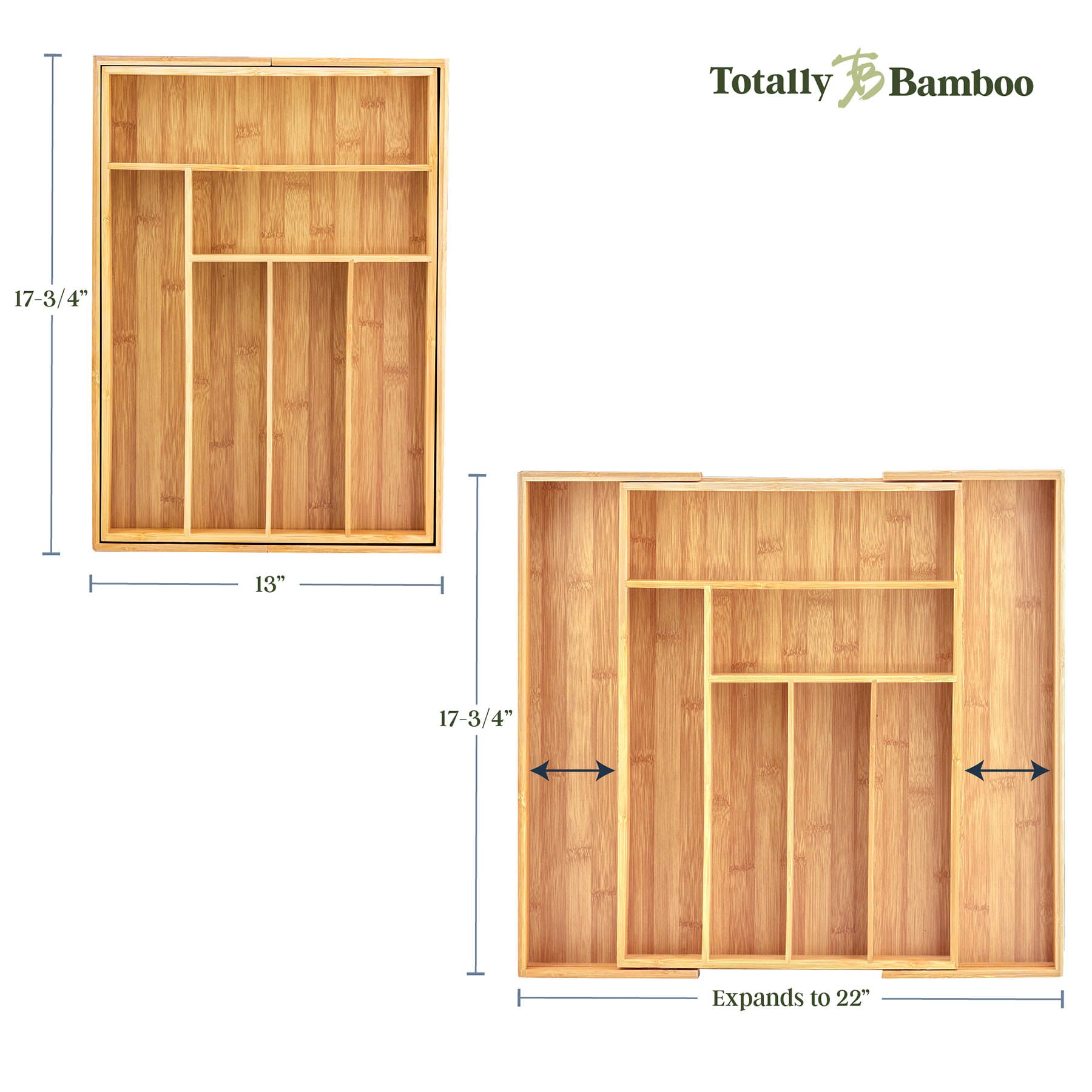 totally-bamboo-expandable-flatware-drawer-organizer image 8