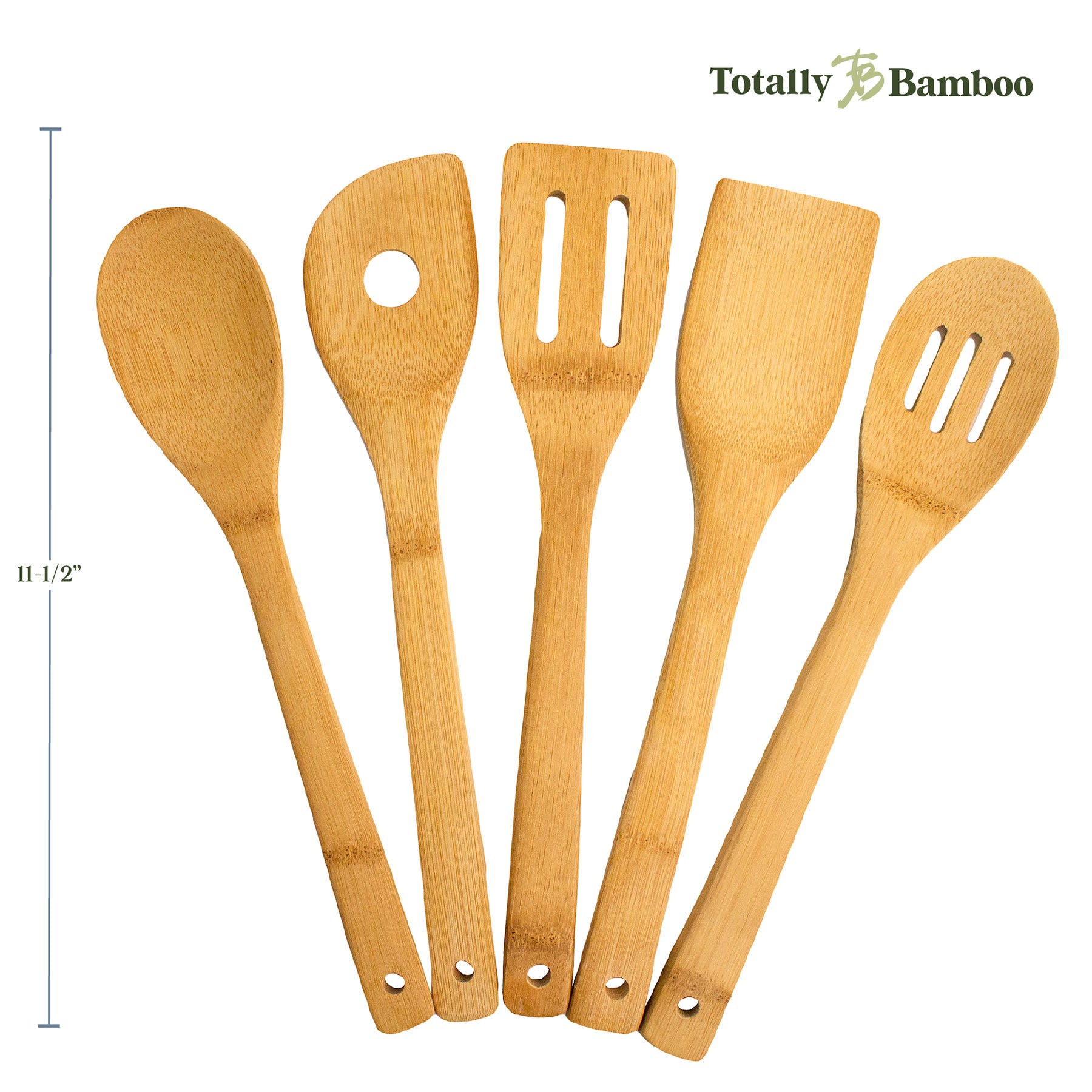 totally-bamboo-5-piece-bamboo-cooking-utensil-set image 4