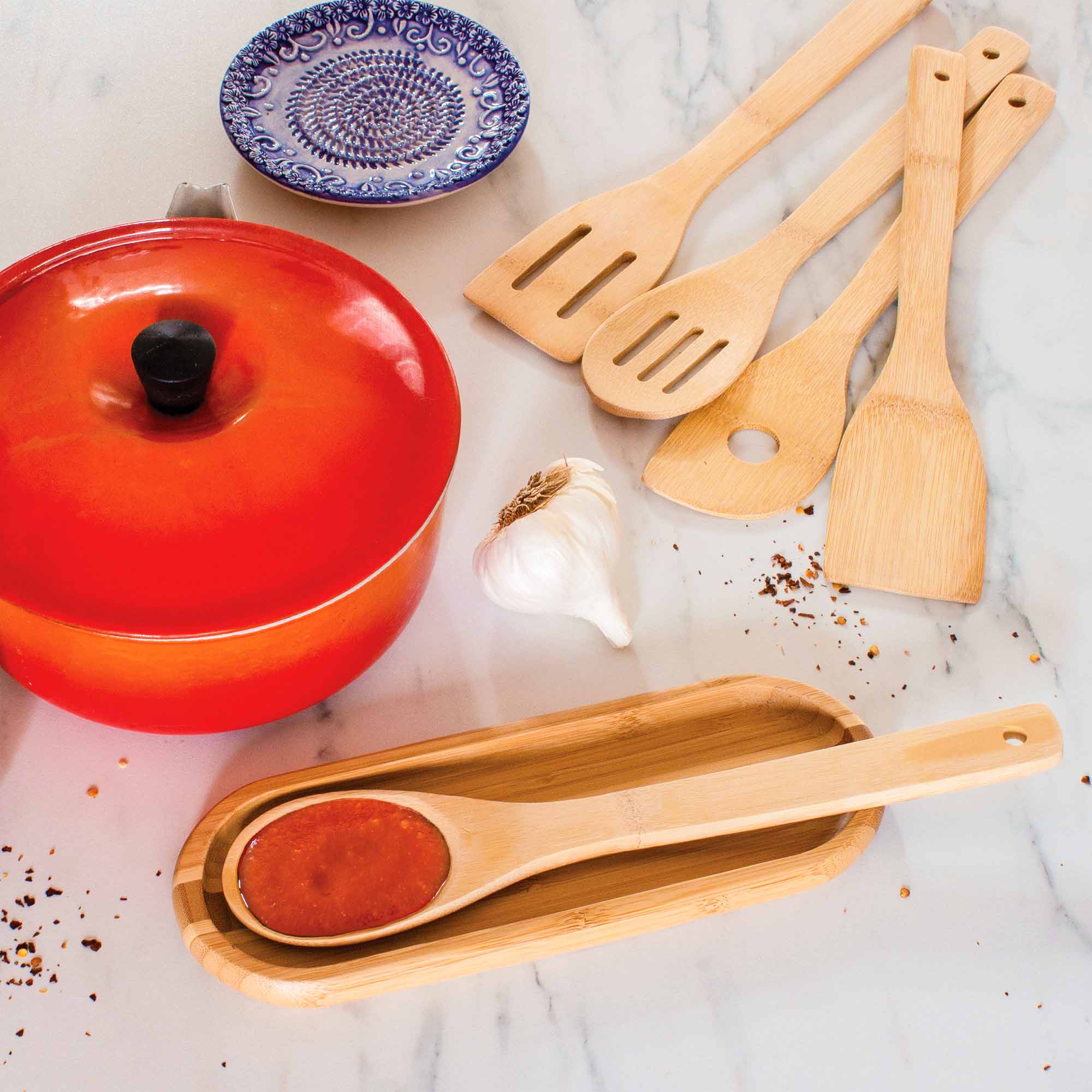 totally-bamboo-5-piece-bamboo-cooking-utensil-set image 2