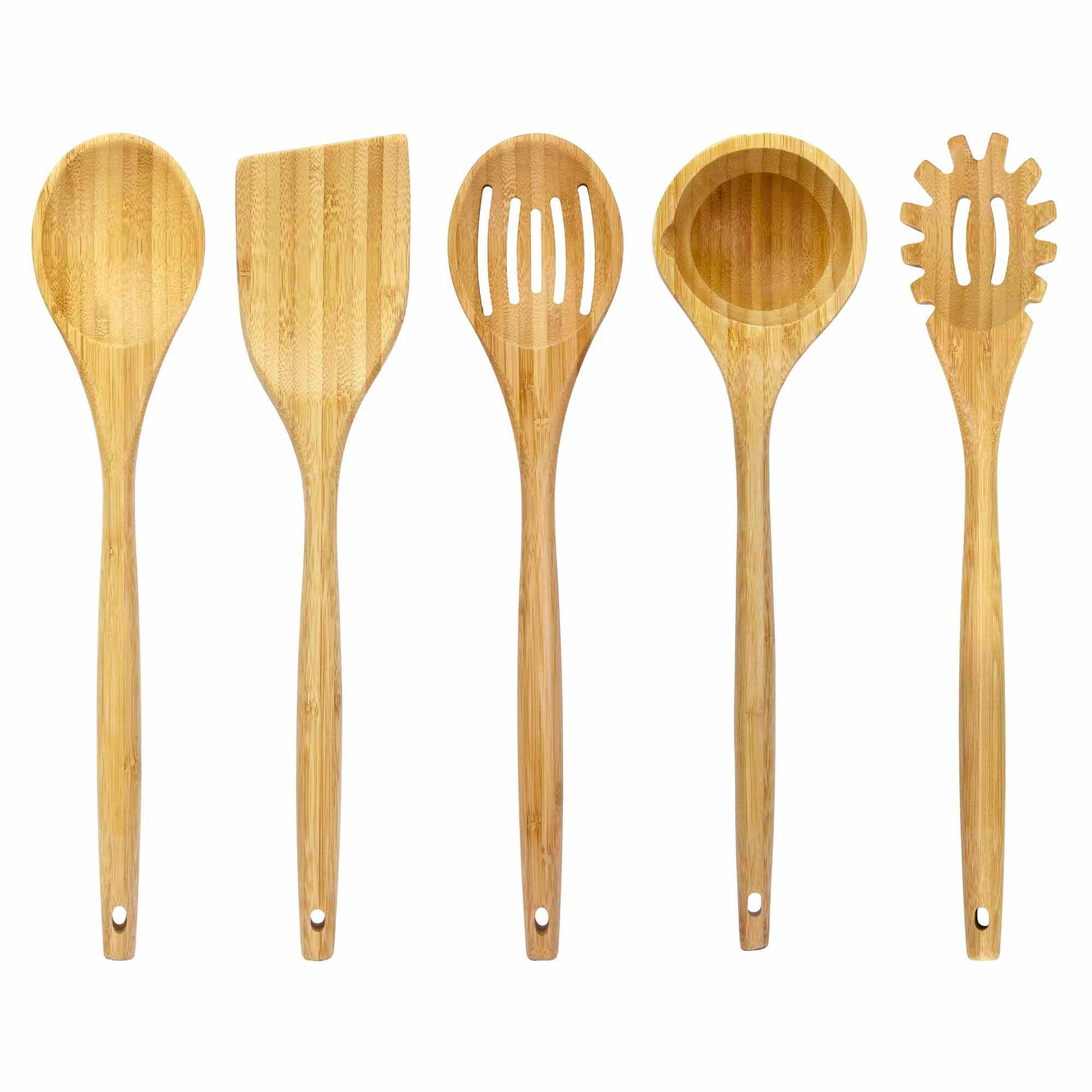 totally-bamboo-lambootensil-spaghetti-spoon-14 image 4
