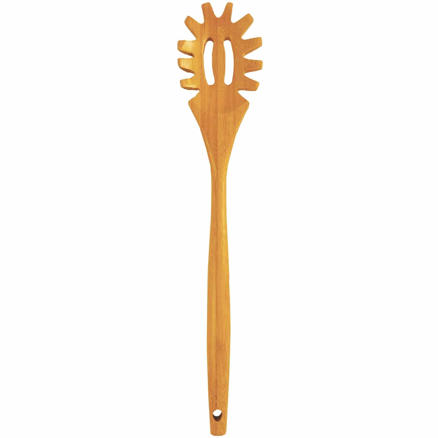 totally-bamboo-lambootensil-spaghetti-spoon-14 image 1