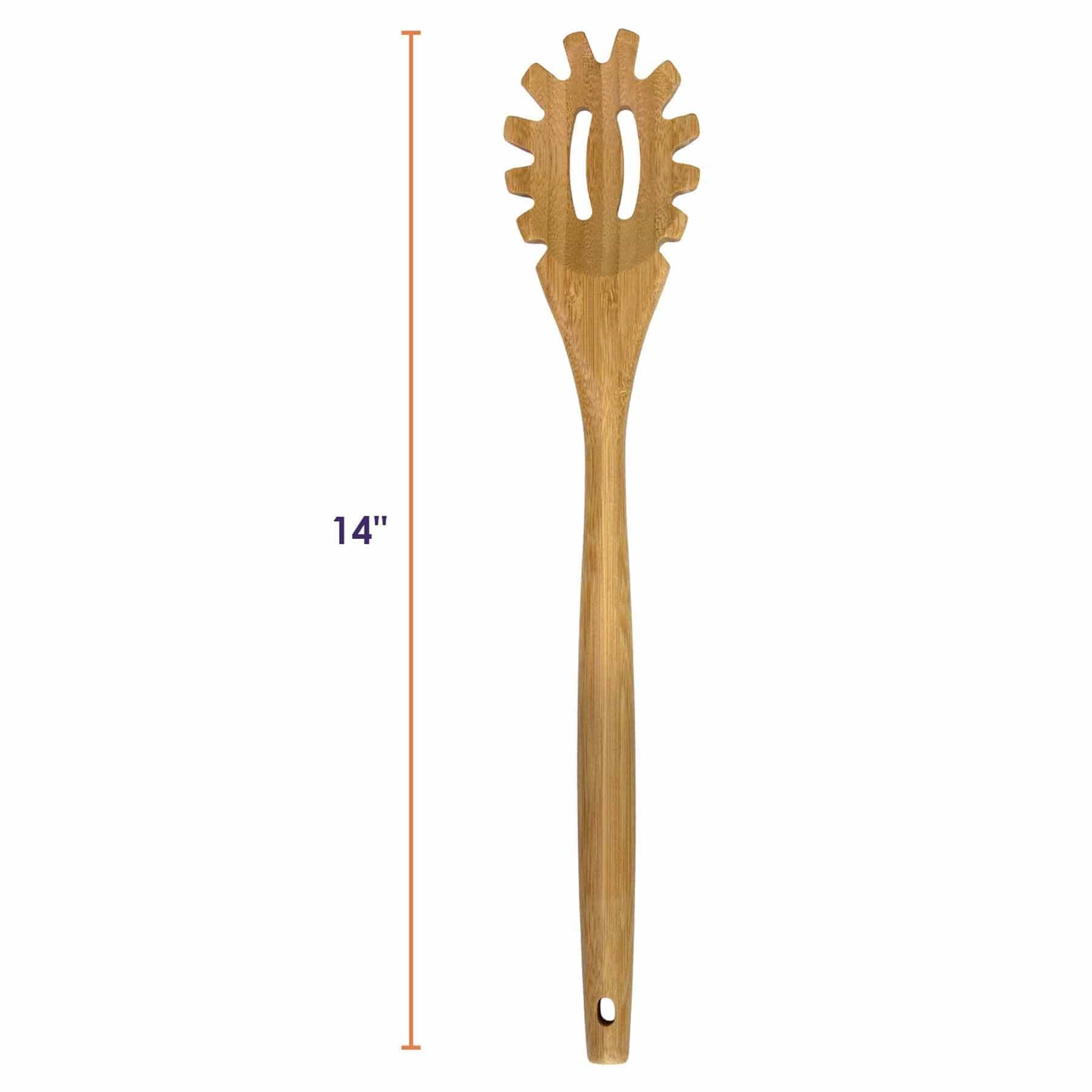 totally-bamboo-lambootensil-spaghetti-spoon-14 image 5