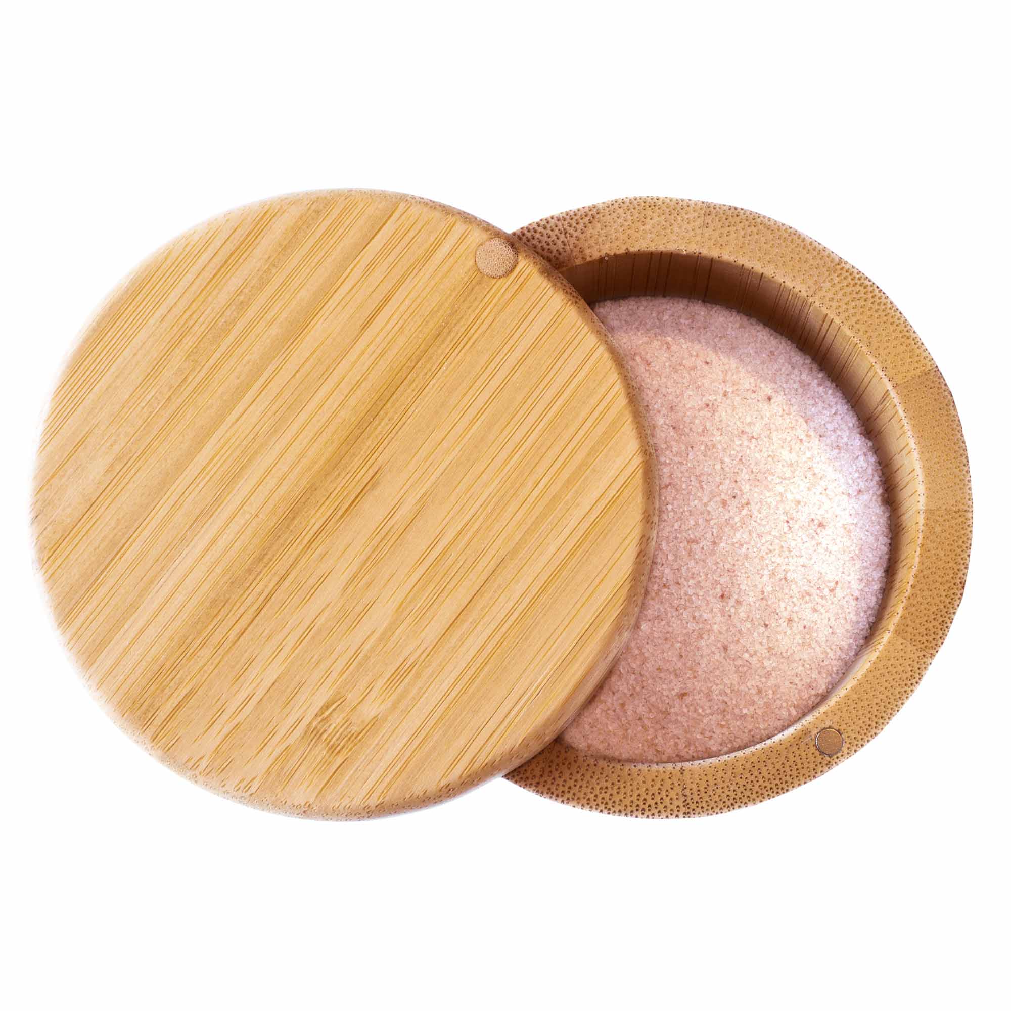 totally-bamboo-salt-cellar-with-swivel-lid-6-oz-capacity image 2