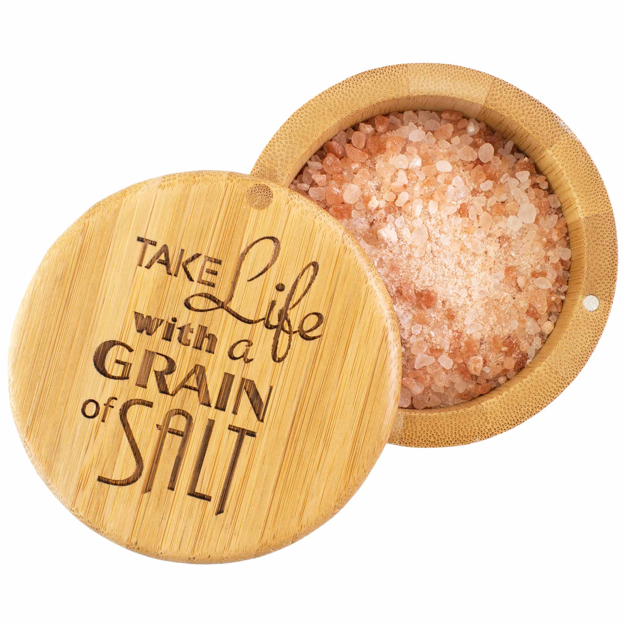 totally-bamboo-grain-of-salt-engraved-salt-cellar-6-oz-bamboo-salt-box image 1
