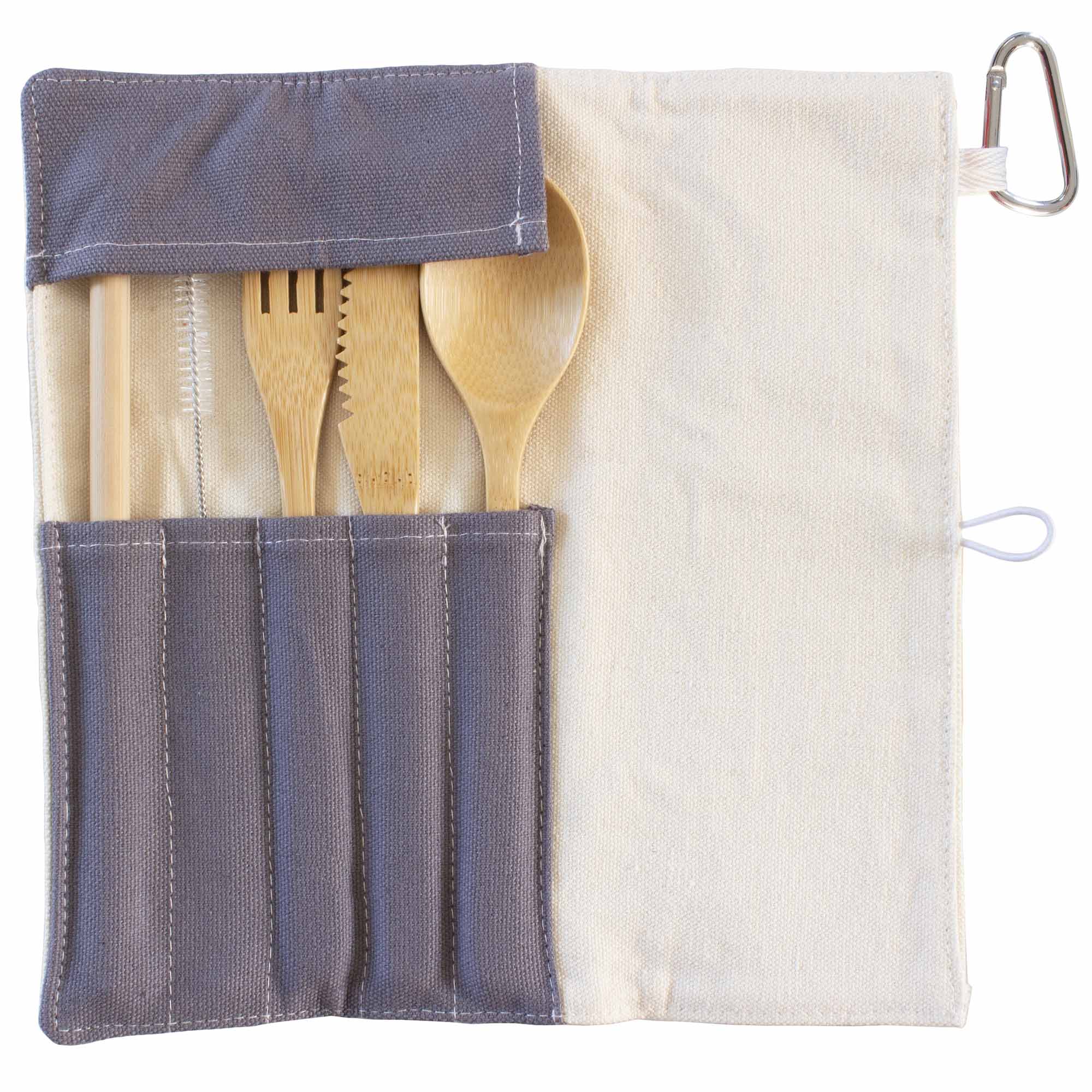 totally-bamboo-take-along-reusable-utensil-set-with-pineapple-travel-roll image 5