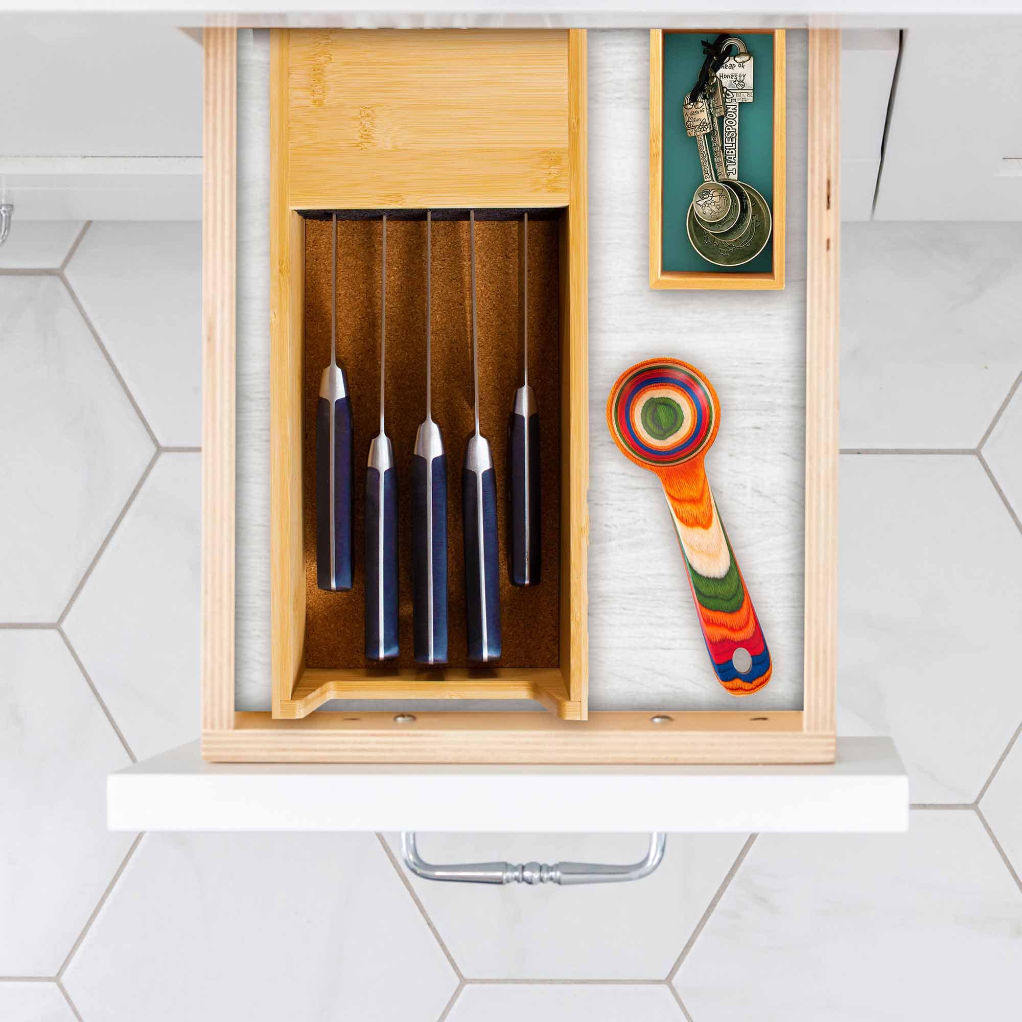 totally-bamboo-universal-knife-caddy-bamboo-bristle-knife-storage-for-countertop image 2