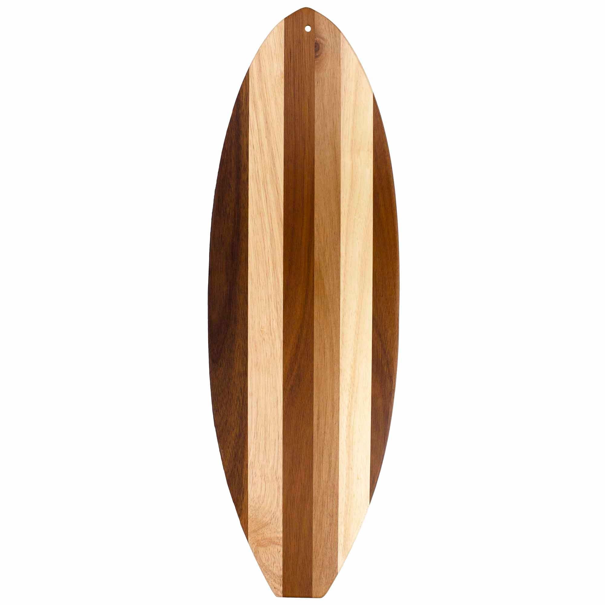 totally-bamboo-rock-branch-shiplap-series-surfboard-shaped-cutting-board image 1