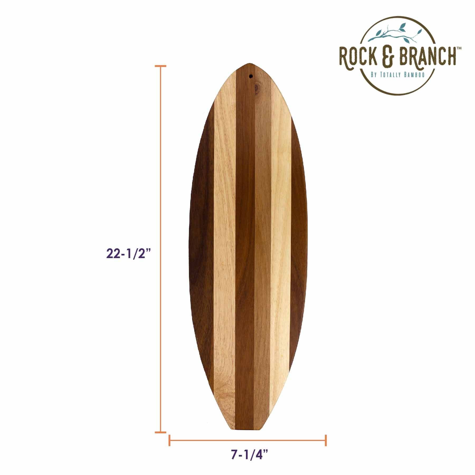 totally-bamboo-rock-branch-shiplap-series-surfboard-shaped-cutting-board image 5