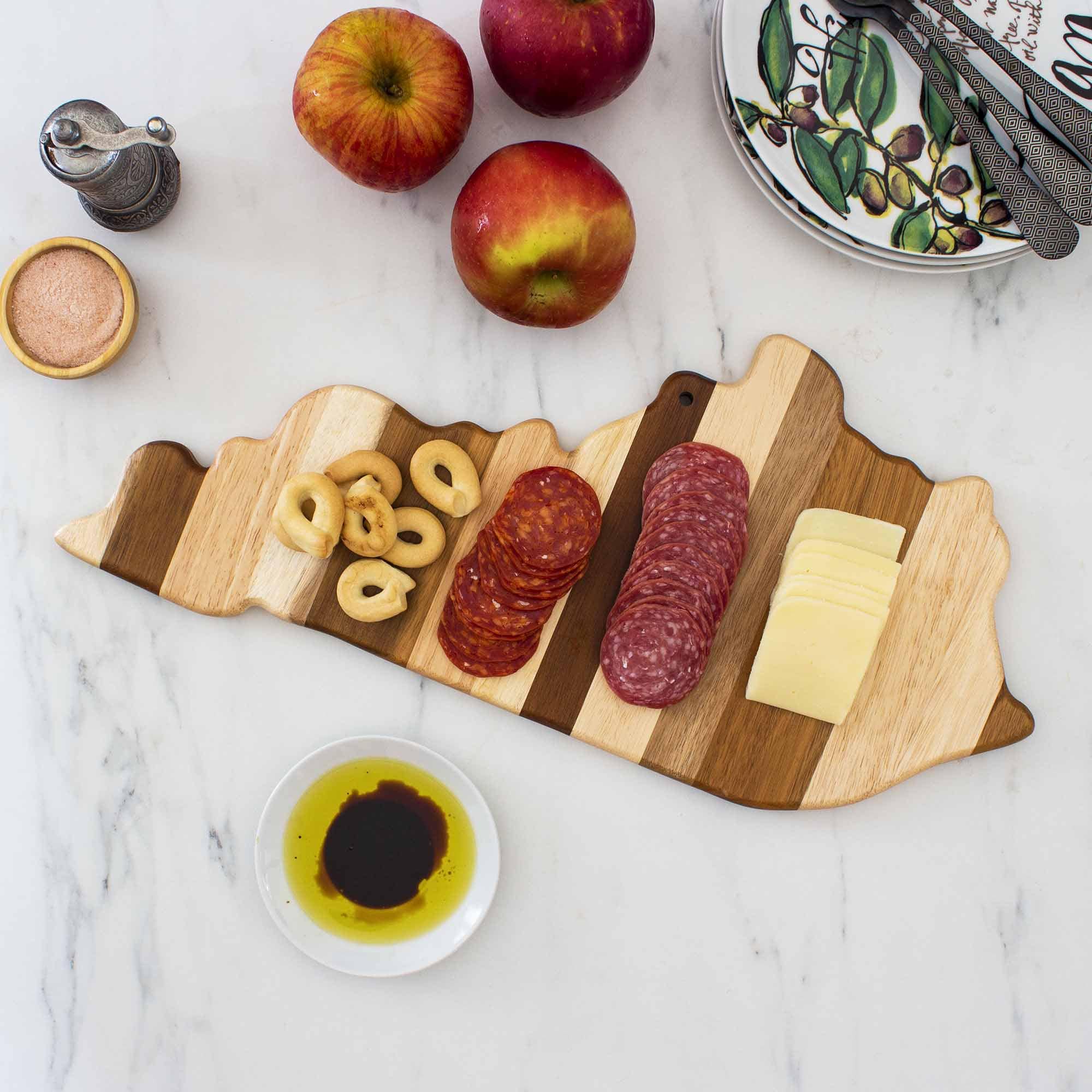 totally-bamboo-rock-branch-shiplap-series-kentucky-cutting-board-wooden-state-sh image 2