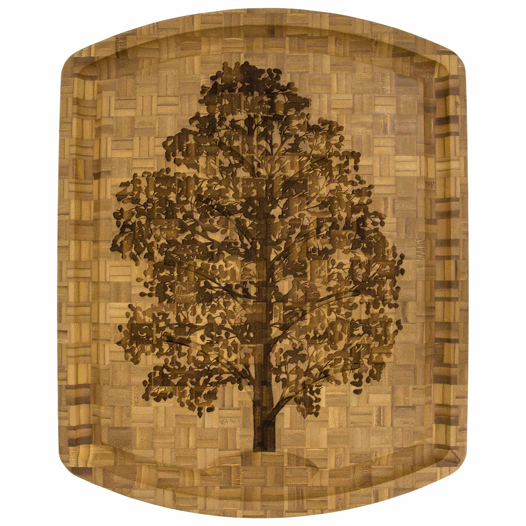 totally-bamboo-family-tree-etched-carving-board-19-5-x-15-75 image 1
