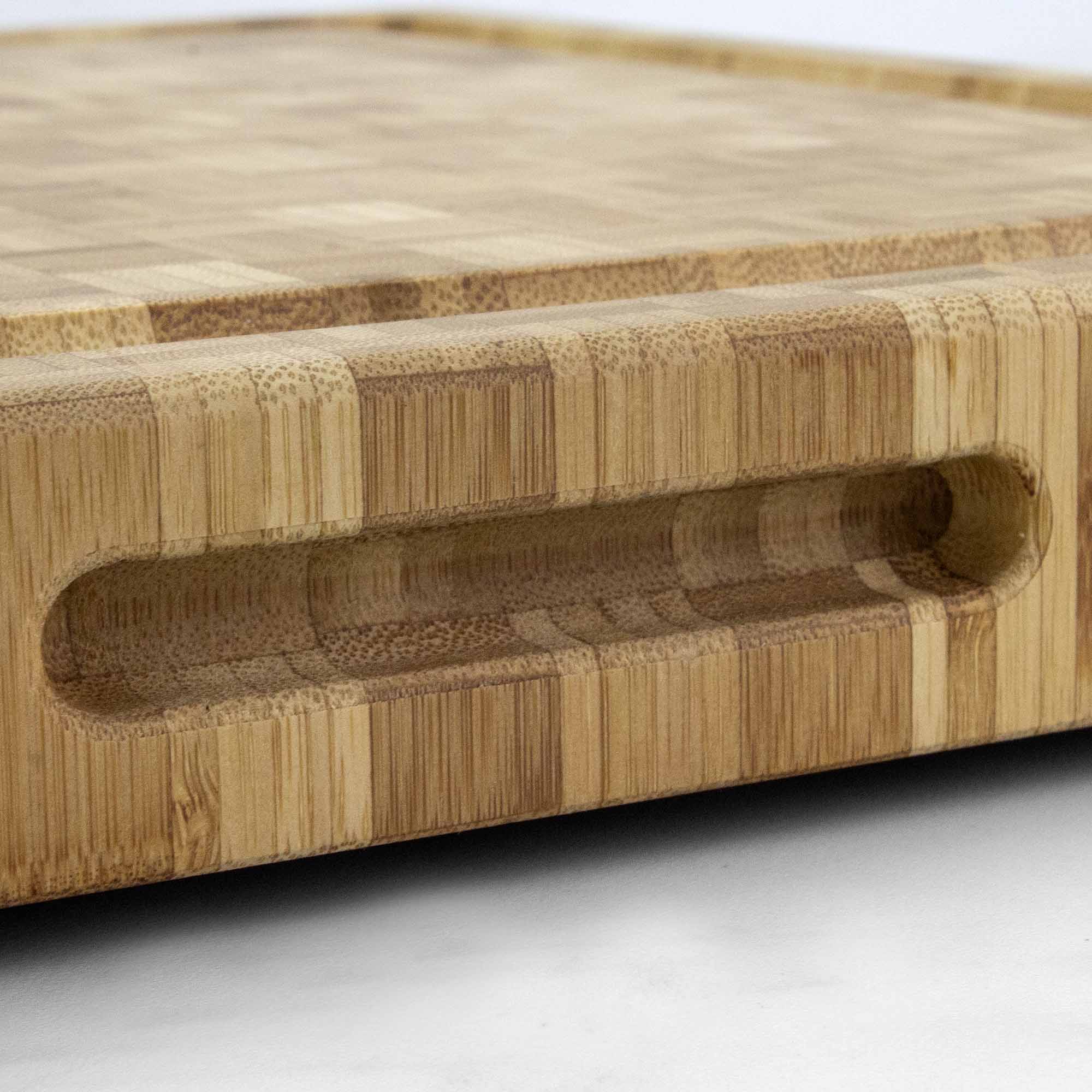 totally-bamboo-pro-board-end-grain-carving-board-16-x-16-x-2-with-deep-juice-gro image 5